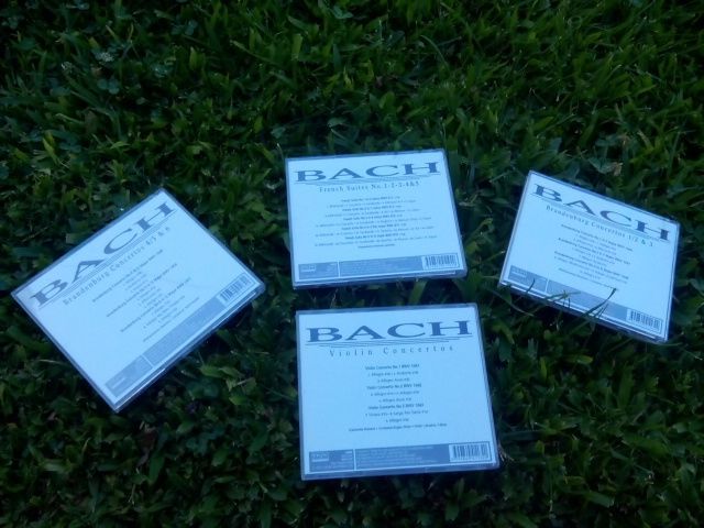 Bach - box 4 cd - Novo.