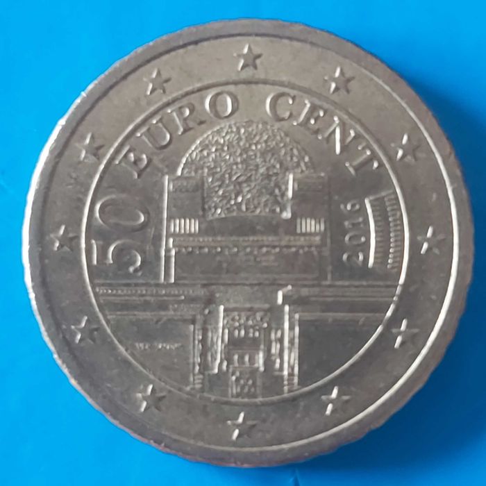 50 Cêntimos de 2016 da Áustria
