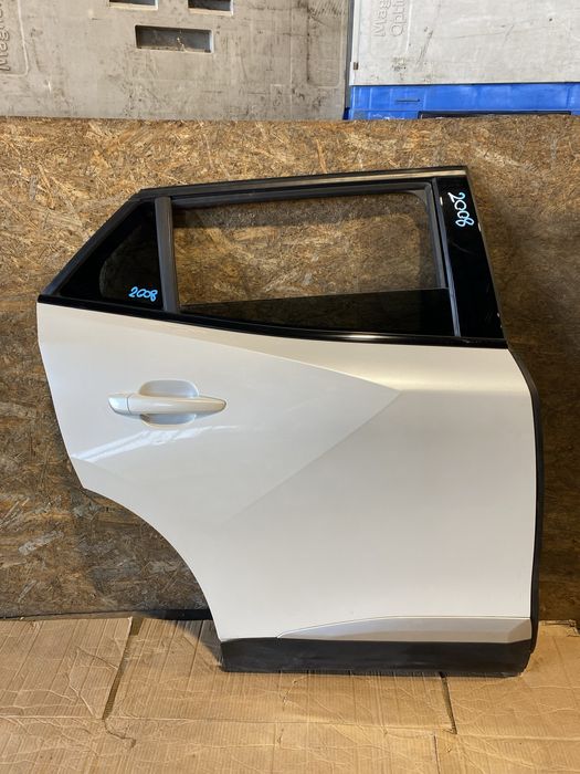 Peugeot 2008 II Drzwi Prawy Tył Biała Perła Kompletne