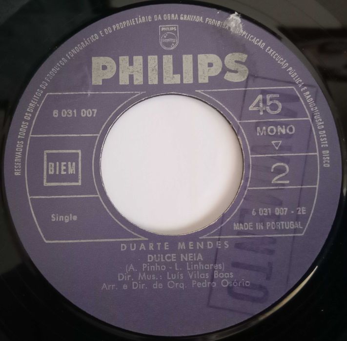 Duarte Mendes	- - - - -	Vou Dançar nas Manhãs de Janeiro - - - -Single