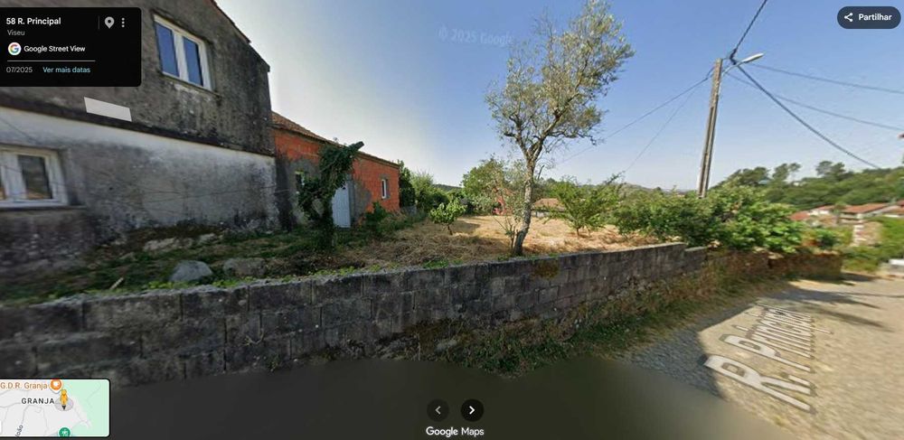 Lote para Construção (501m2) + 2 Terrenos Rústicos (1909m2) – A 7 km de Castro Daire