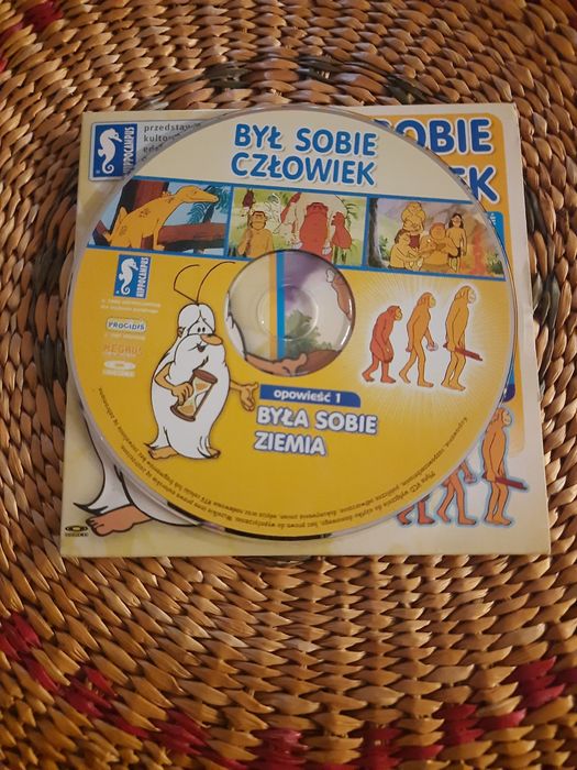 VCD z bajką Był sobie człowiek - Była sobie Ziemia