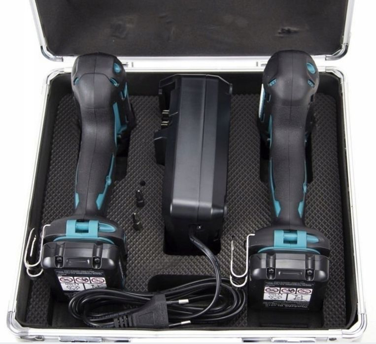Makita zestaw CLX224X wkrętarka + zakrętarka 12V, ładowarka, 2x akumul