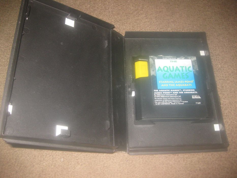 Jogo "Aquatic Games" para Sega Mega Drive