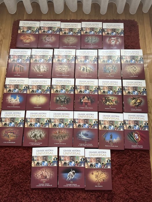 Coleção da Grande História Universal 26 volumes