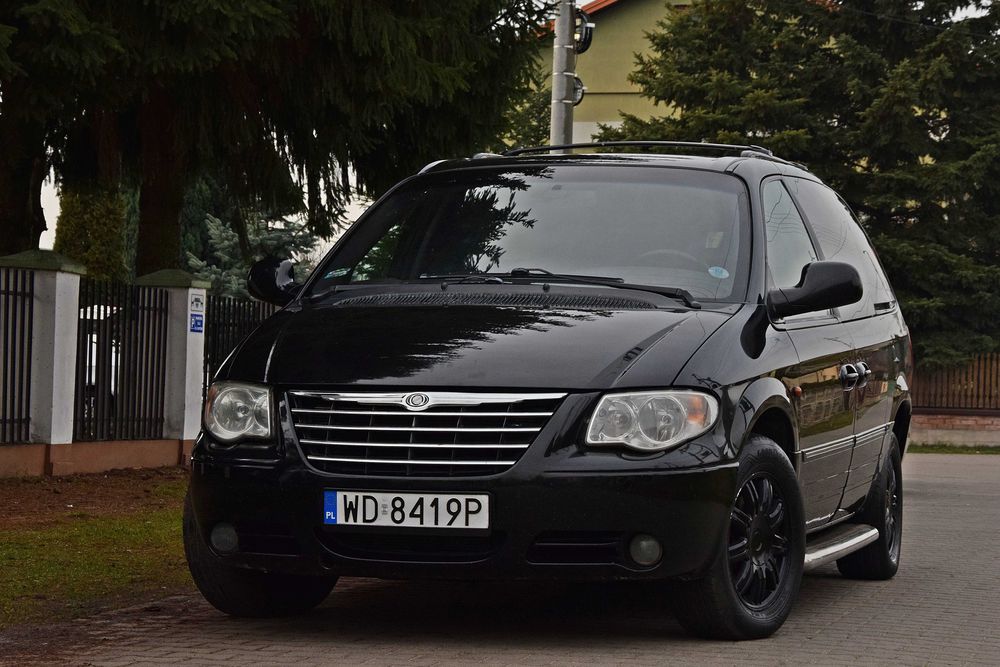 CHRYSLER GRAND VOYAGER 2.8 CRD 150KM Klima Skóra Elektryka 7-osób 2007