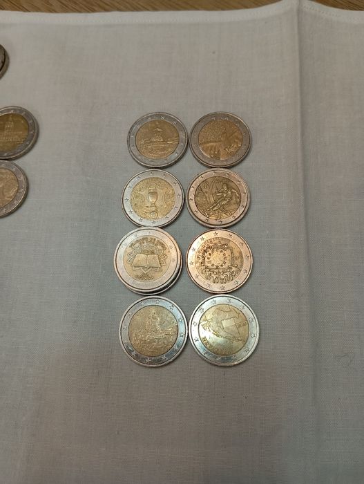 Moedas 2 coleção 4 cada