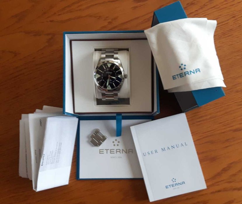 Zegarek Eterna Kontiki Four Hands XXL 44mm