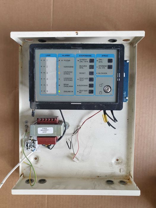 Centrala Sygnalizacji Pożaru (CSP) - 6 Linii