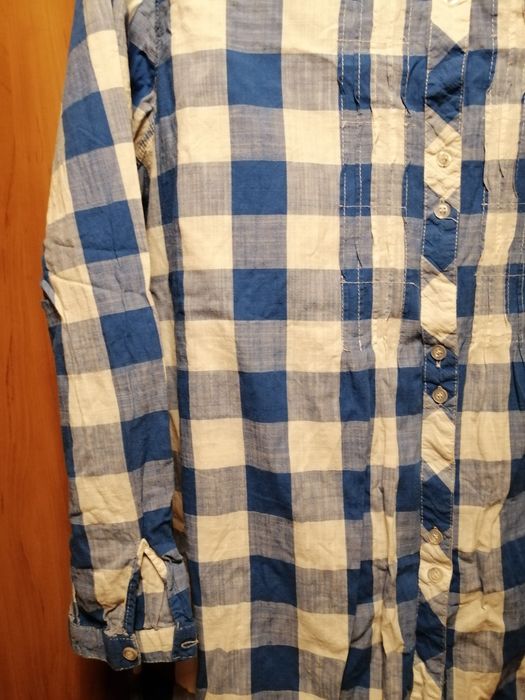 Koszula w kratę, XL.