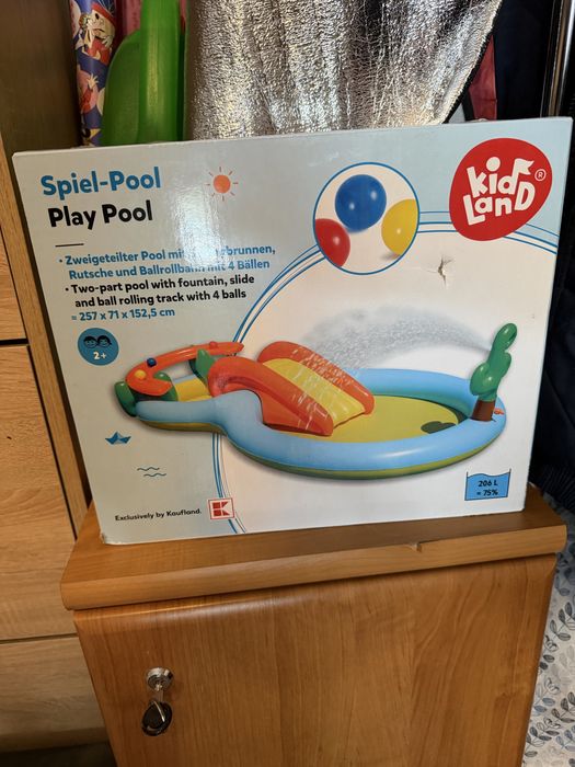 Basen dla dzieci plac zabaw NOWY NIE OTWARTY