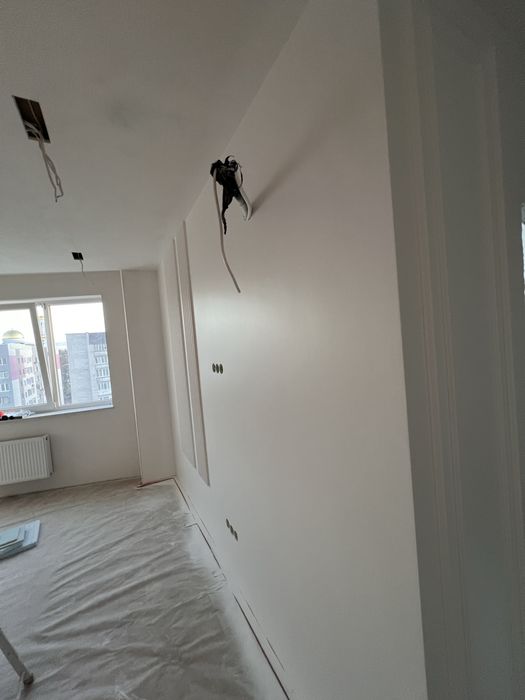 Безповітряне фарбування, безвоздушна покраска, фарбування стін