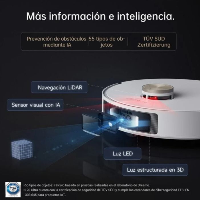 Dreame L20 ultra robo aspirador
