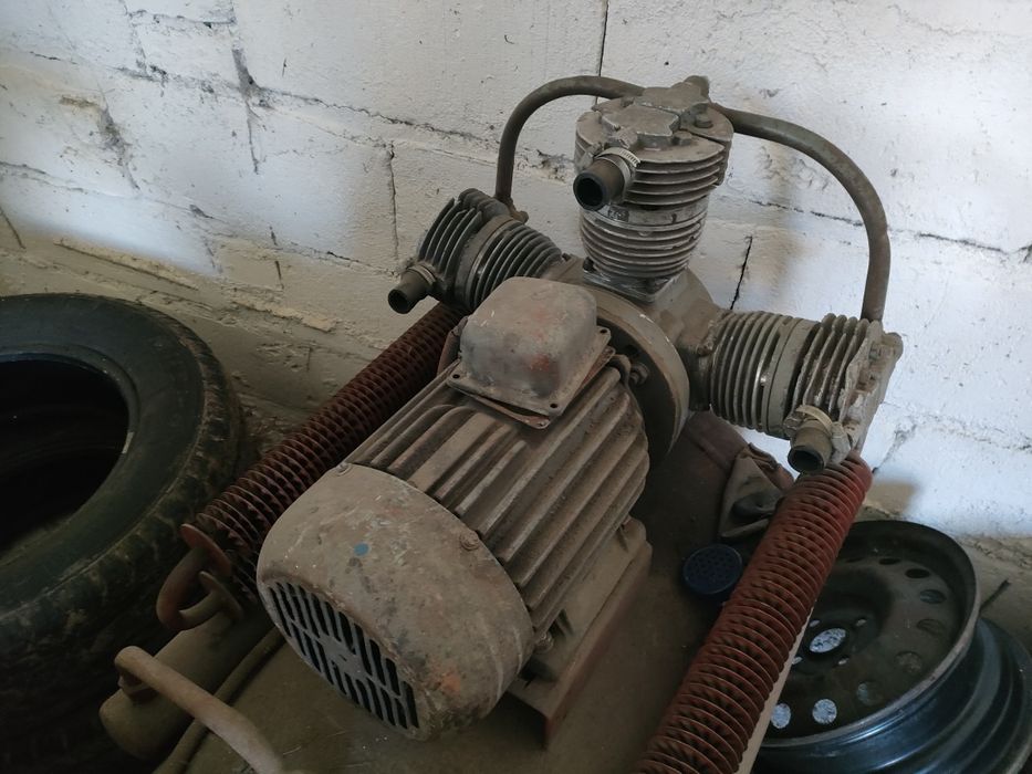 Sprężarka kompresor 3jw60 180l trzy tłoki do naprawy!