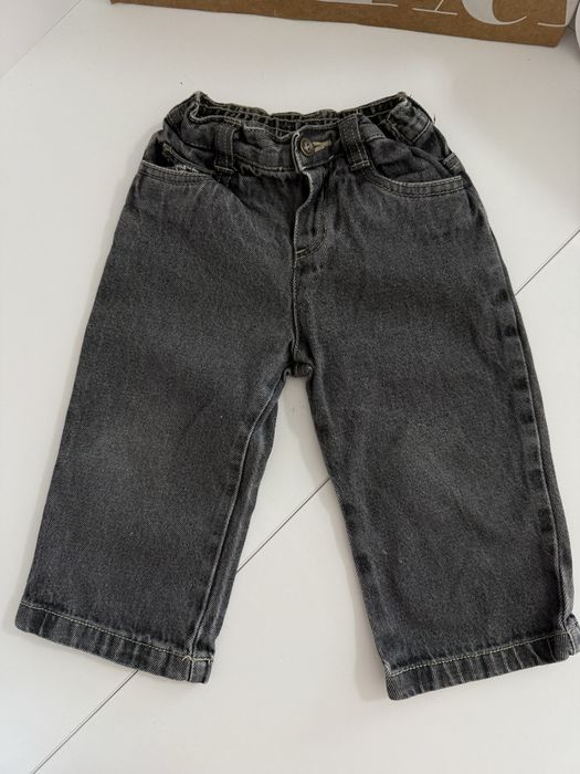Стильний комплект джинси та кофта H&M 9-12м