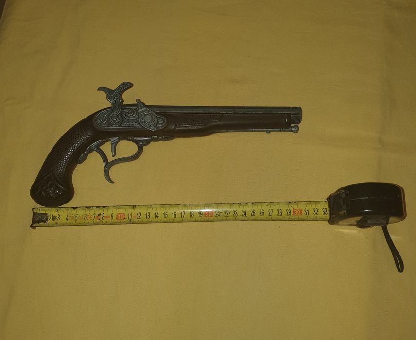 Réplica de Pistola Antiga "Hadley 1760 London" - Decorativa