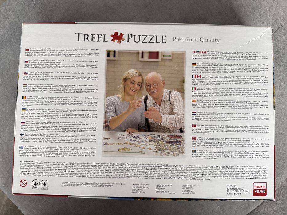 Puzzle Trefl 1500 Alpy Bawarskie