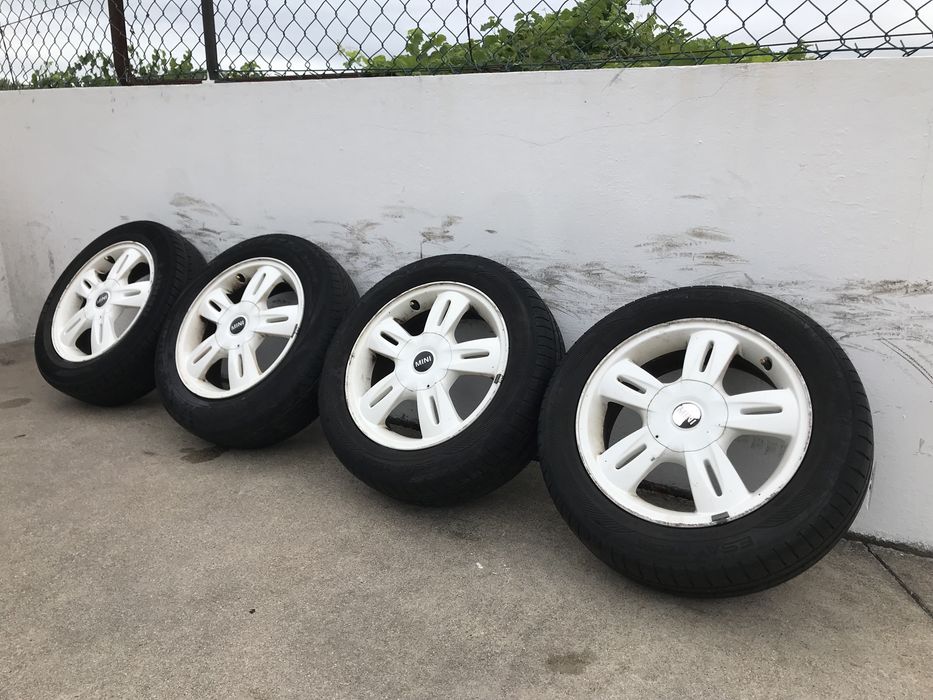 Jantes Mini 15 4x100 originais com pneus