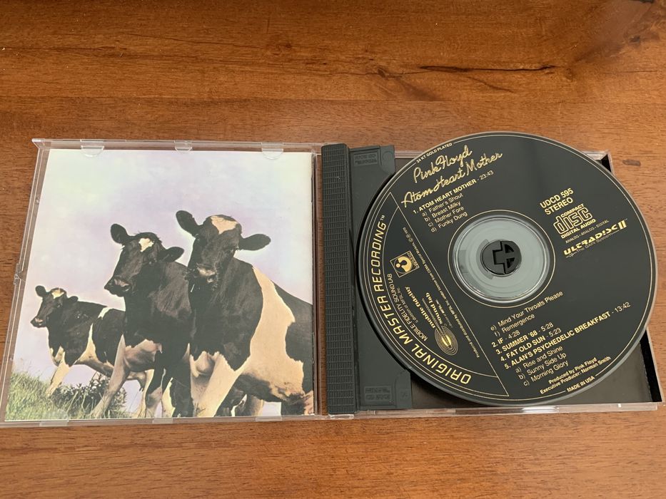 MoFi Gold CD ultradisc Pink Floyd e outros (coleção 6 CDs)