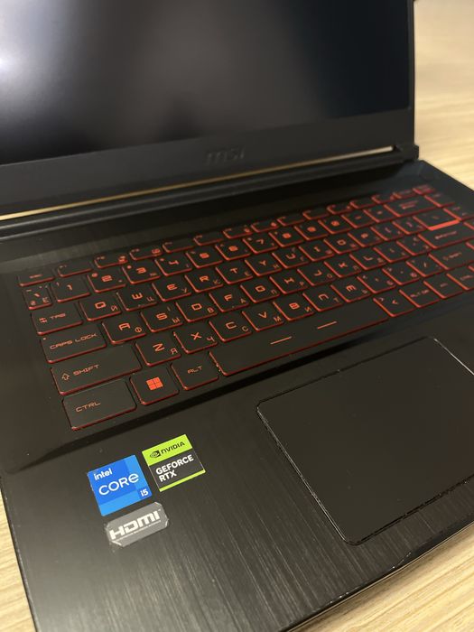 Ноутбук MSI :Thin GF63 12UCX-1071 XUA