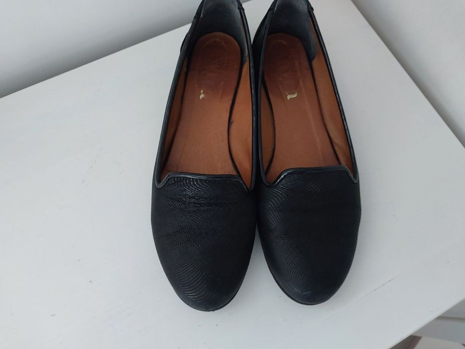 Czarne mokasyny Bayla 38