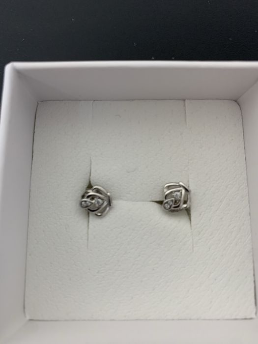 Срібні сережки