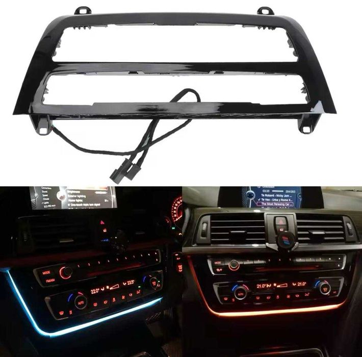 Панель климата BMW с контурной LED подсветкой F30 F31 F32 F33 F34 F36