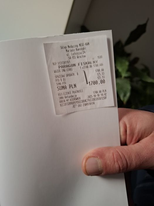 Wózek inwalidzki