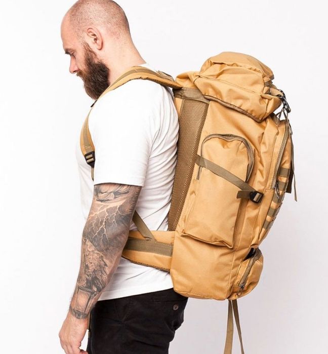 Тактичний рюкзак 80 л Тактический  — 4в1, сумка Tactics, універсальний