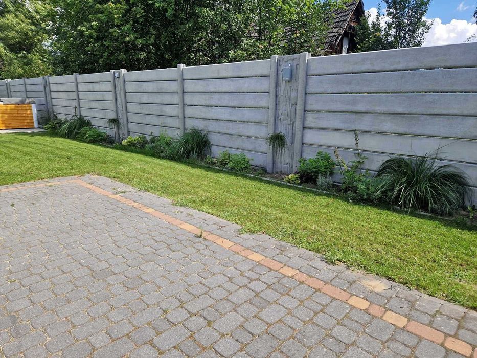 Ogrodzenie betonowe, panelowe (H-150 = 180zł)