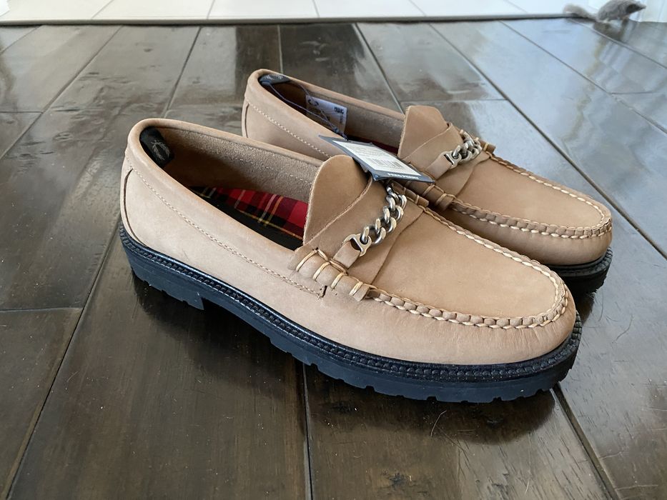 Fred Perry x GH Bass Weejuns Leather Loafer EU41 $240 лофери топсайдери
