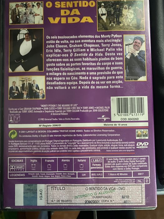 Dvd Monty Python