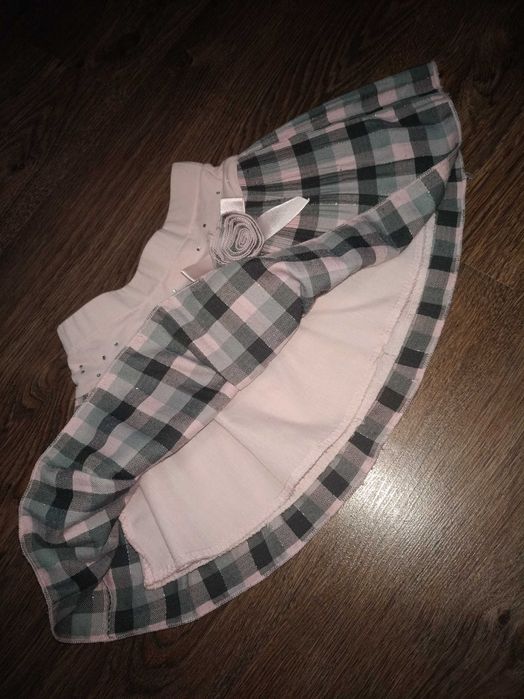 Юбка в складку, 2-4 года