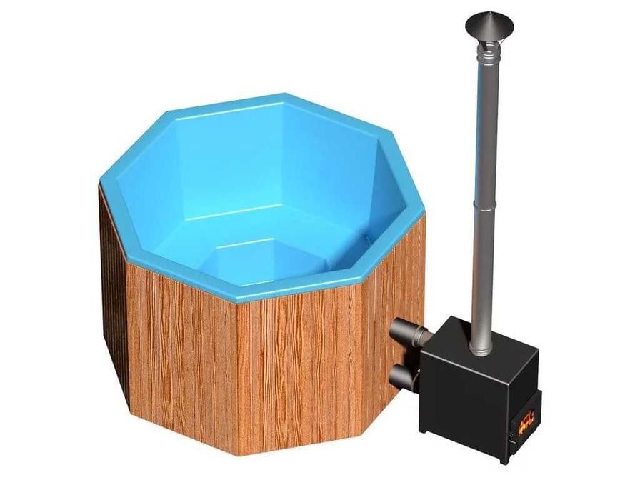 Купіль/чан на дровах Ельбрус