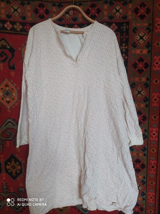 Женская ночная рубашка большого размера