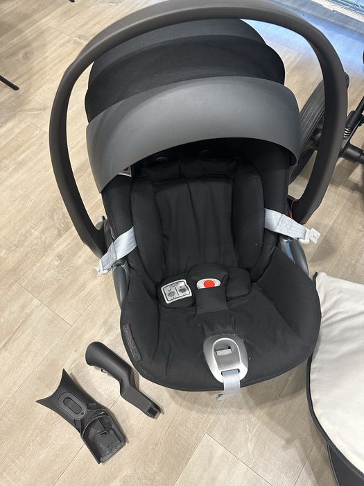 Wózek cybex priam 2.0 3w1 czarny deep black