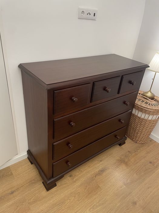 Cómoda em Mogno vintage