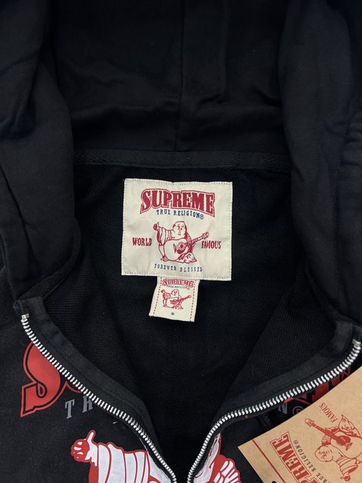 Зіпка Supreme x True Religion кофта зіп hoodie є y2k sk8 supreme худі