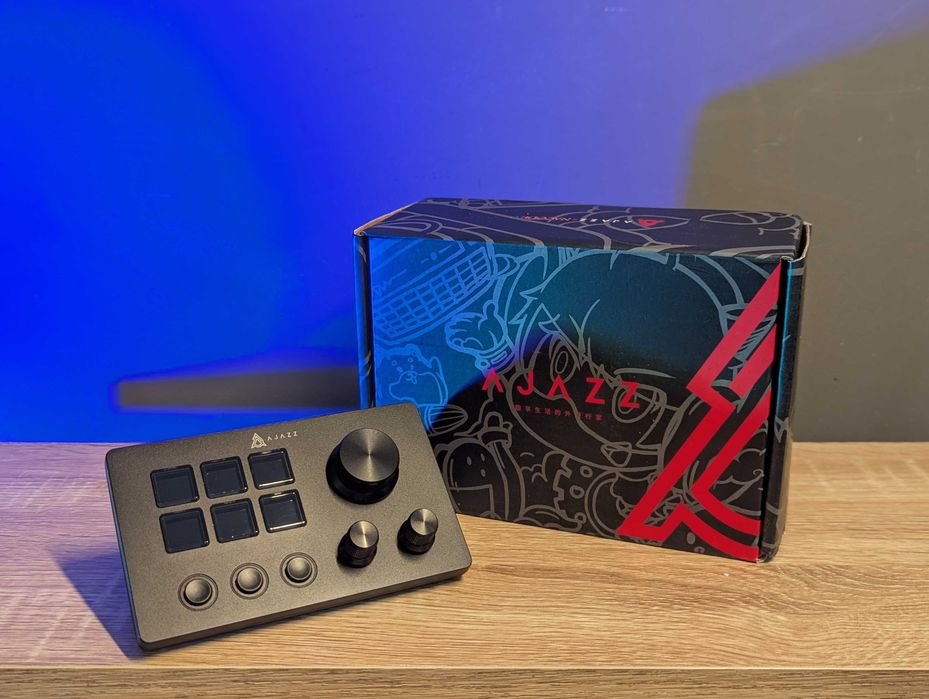 НОВА • Програмована міні-клавіатура •  панель Ajazz AKP03E BLACK