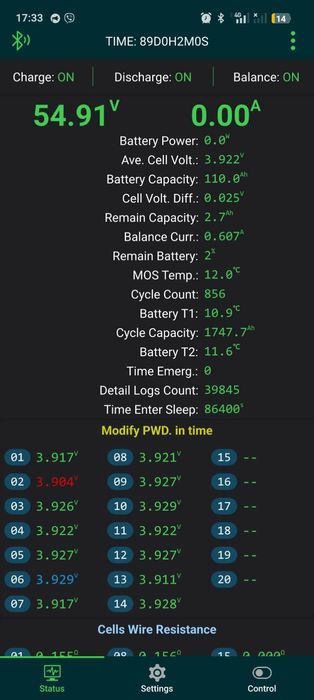 Акамулятори до інвертора 48V 9кВт
