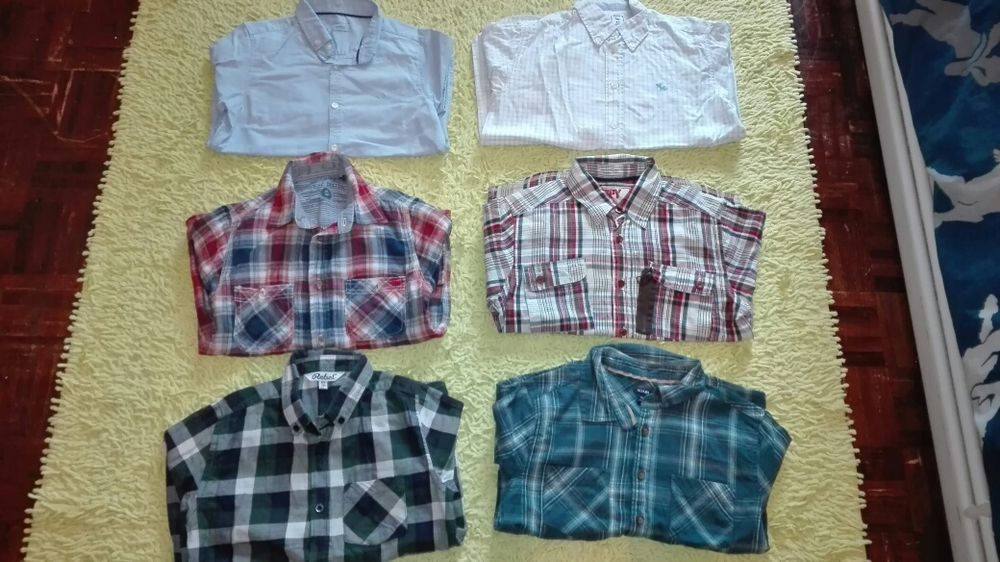 Camisas 8/9 anos