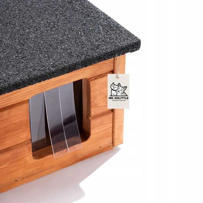 Buda dla psa kota ocieplana drewniana nowa solidna KAŻDY WYMIAR EBOOK