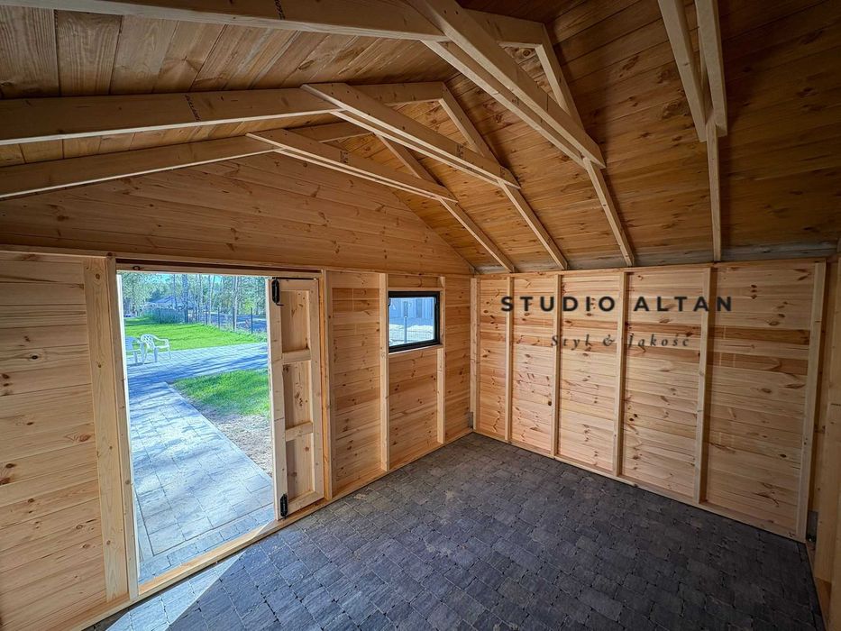 Domek Narzędziowy Dwuspadowy LOGAN 4x3-  Krótki czas realizacji!