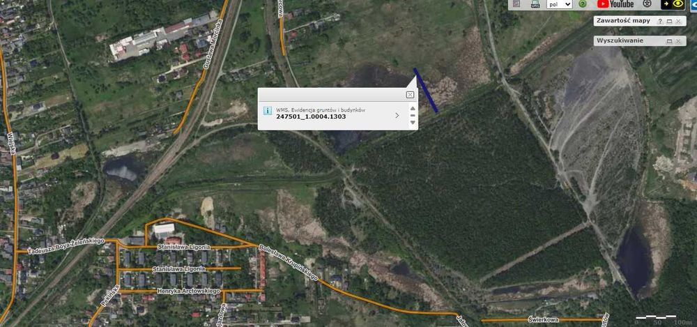 Naczelnik Urzędu Skarbowego w Sosnowcu - nieruchomość - grunt - łąki