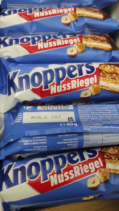 Baton knoppers orzechowe