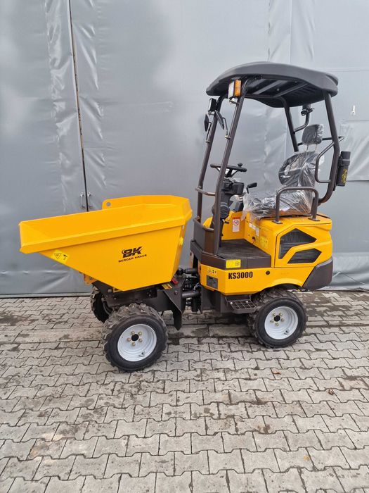 Wozidło budowlane obrotowe na kołach Buggy KS3000 Berger Kraus 1360kg