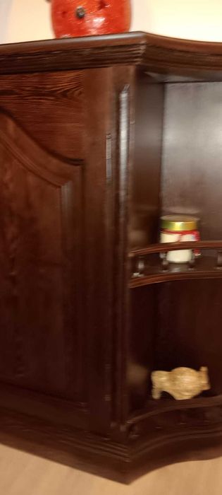 Sapateira em madeira exotica