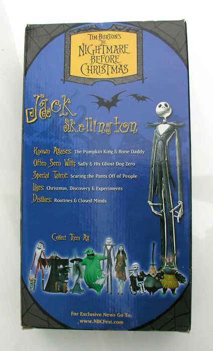 Tim Burton´s Deluxe Jack Skellington. Novo.