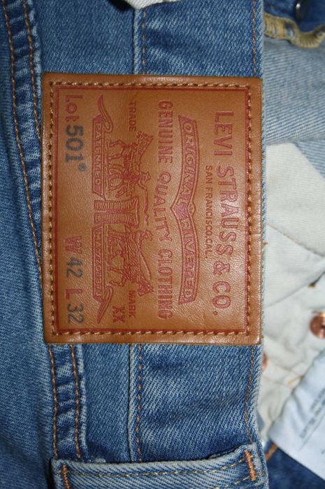 Spodnie Jeans Levis szerokoie w pasie 115cm