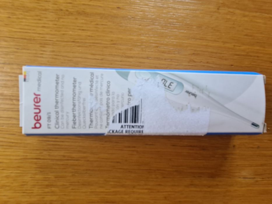 BEURER Medical termometr medyczny FT09/1